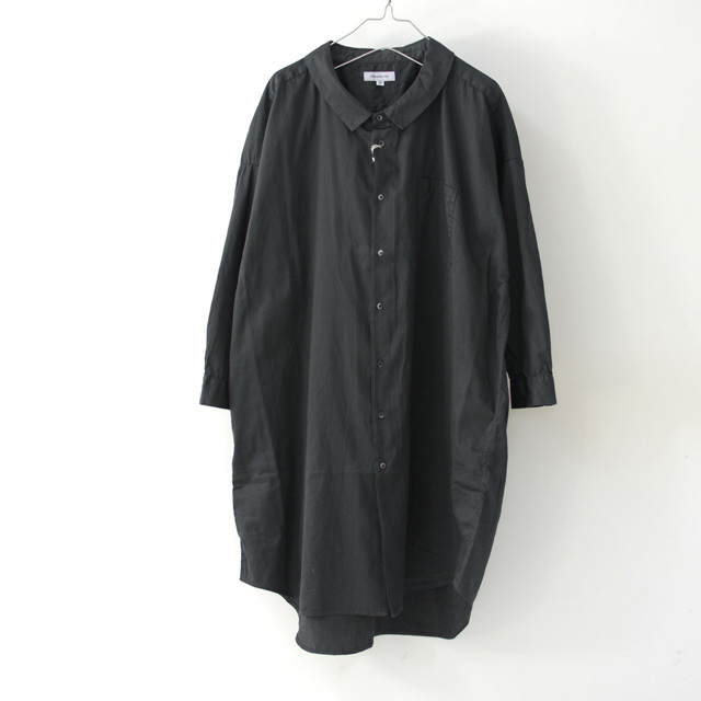 ordinary fits [オーディナリーフィッツ] LONG BARBER SHIRTS SOLID [OF-S025] ロングバーバーシャツ・ロングシャツ・レディース_f0051306_16223385.jpg