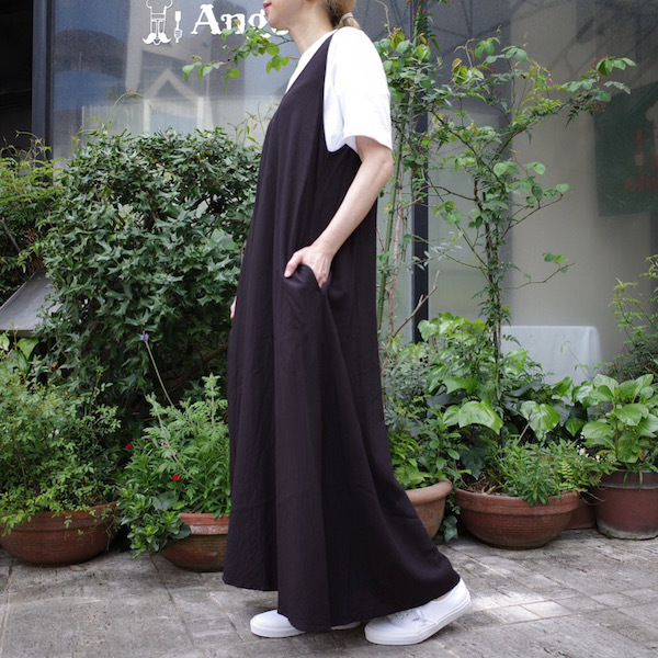 レーヨンノースリーブ COMOLI_d0364239_19282428.jpg