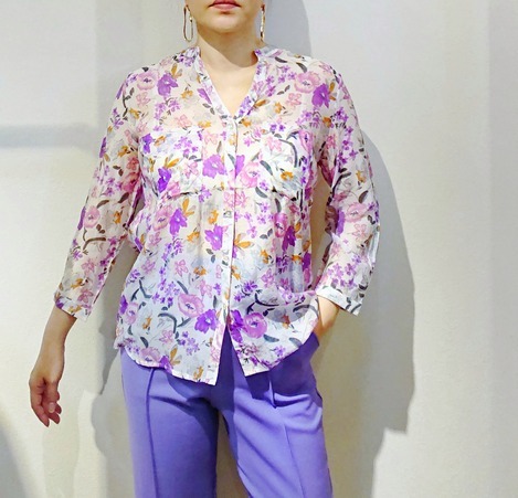 コットンガーゼの花柄シャツ_b0321285_18524822.jpeg