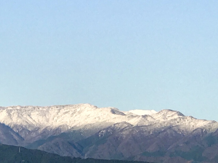 おはよう丹沢!!なんと季節外れの雪がっ?!_c0212604_631595.jpg