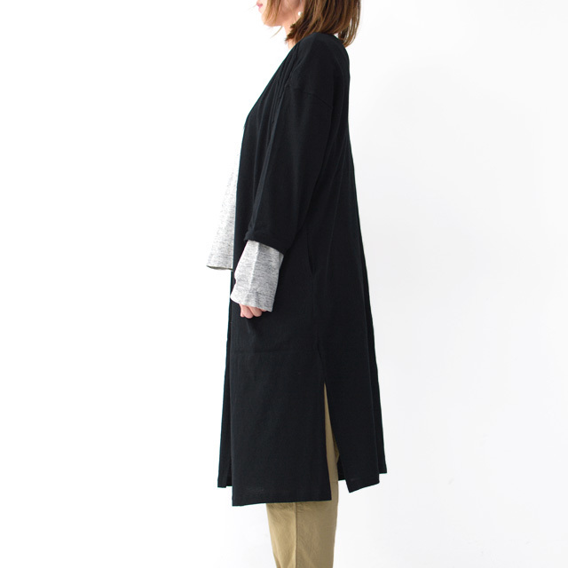 prit [プリット] 30/1MVS梨地天竺７分袖ロングカーディガン [P91038] カーディガン・羽織り・LADY\'S_f0051306_16233078.jpg