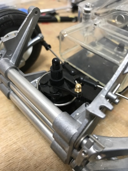 タミヤバギーチャンプカスタム ボディスリム化改造 Black Fantom