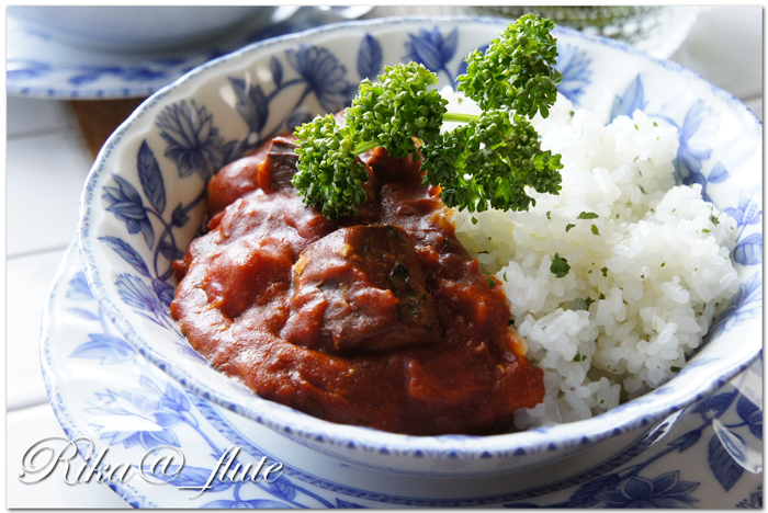 10分でできる鯖味噌煮缶のトマトカレー 【料理リレー】_c0103827_13005648.jpg
