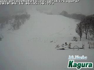 年4月14日 朝の新潟ライブカメラ スノーボードが大好きっ Snow Life In 21 22
