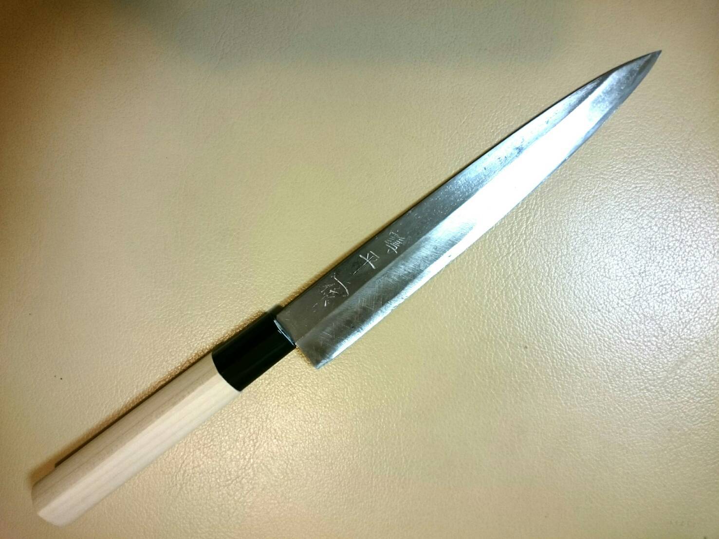 包丁研ぎと柄交換_c0366641_22271845.jpg