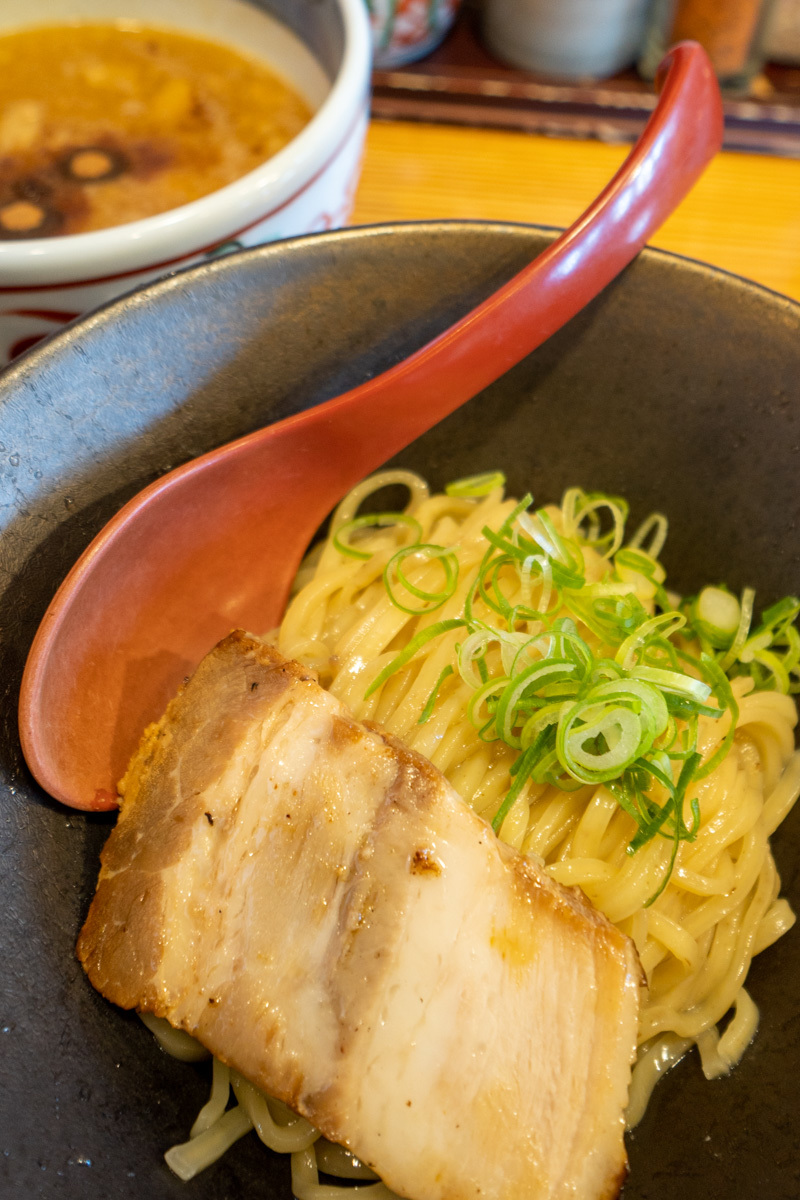 味噌ラーメン専門店 麺屋 國丸。 土佐道路店。で、肉味噌つけ麺_a0077663_18175874.jpg