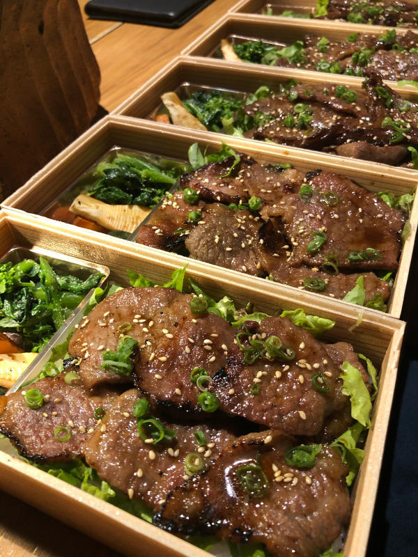 お弁当やっております 焼肉 旬やさい ファンボギ