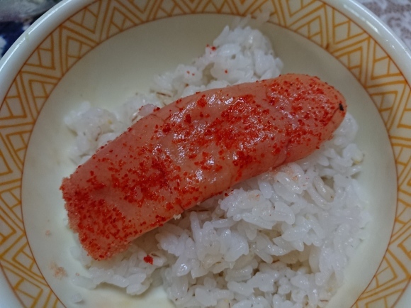 4/16宣言下9日目 鯵の開き辛子明太子めかぶ納豆定食 with 福岡あまおう苺@自宅_b0042308_12353386.jpg