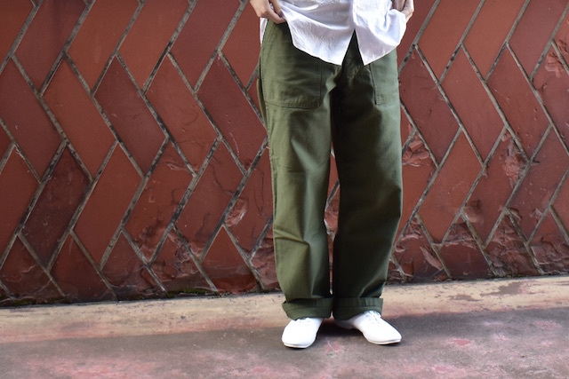 MSG&SONS / US ARMY UTILITY TROUSERS : JUILLET