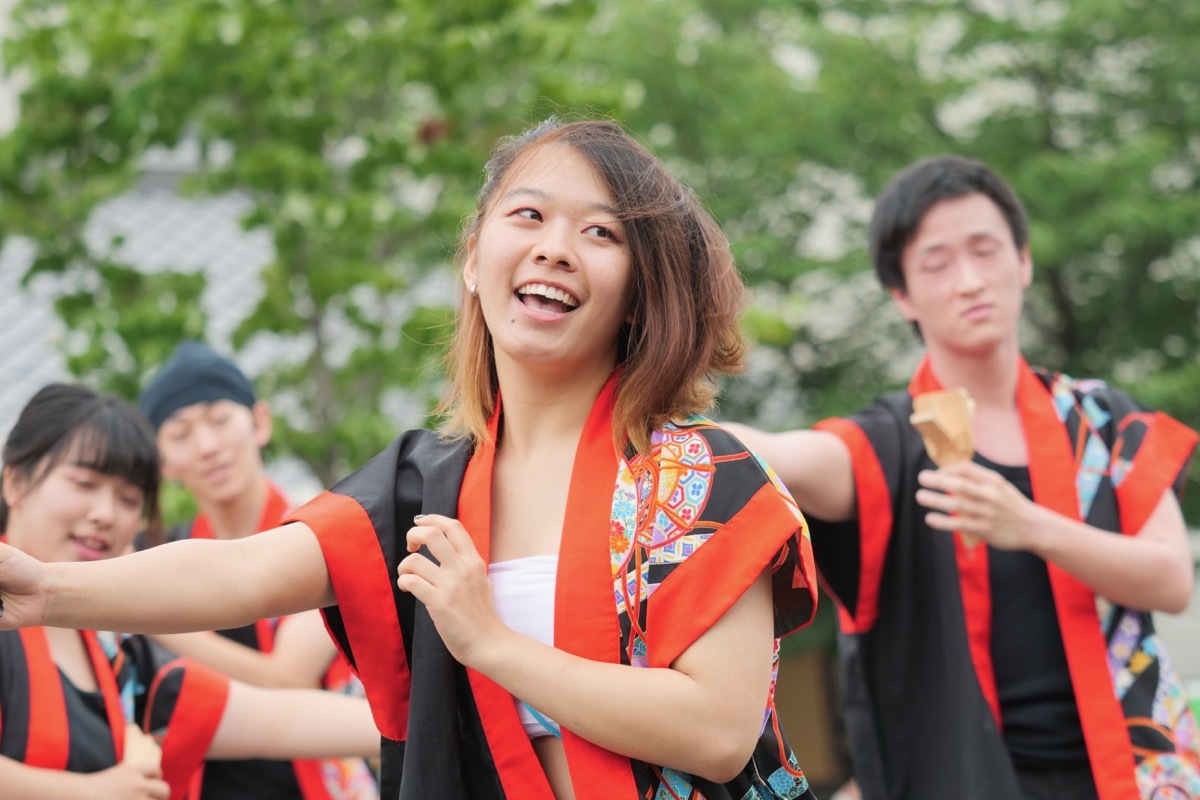 2019銭形よさこいその9（四国学院大学 蝶舞蓮） : ヒロパンの