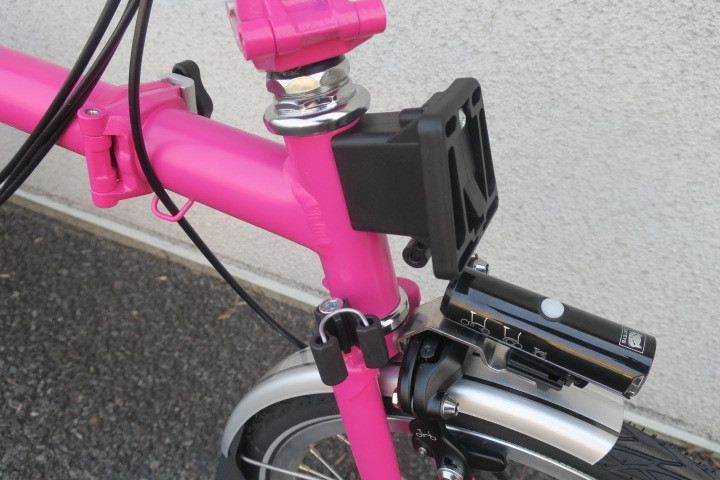 ブロンプトン ホットピンク 納車!_c0132901_20343292.jpg
