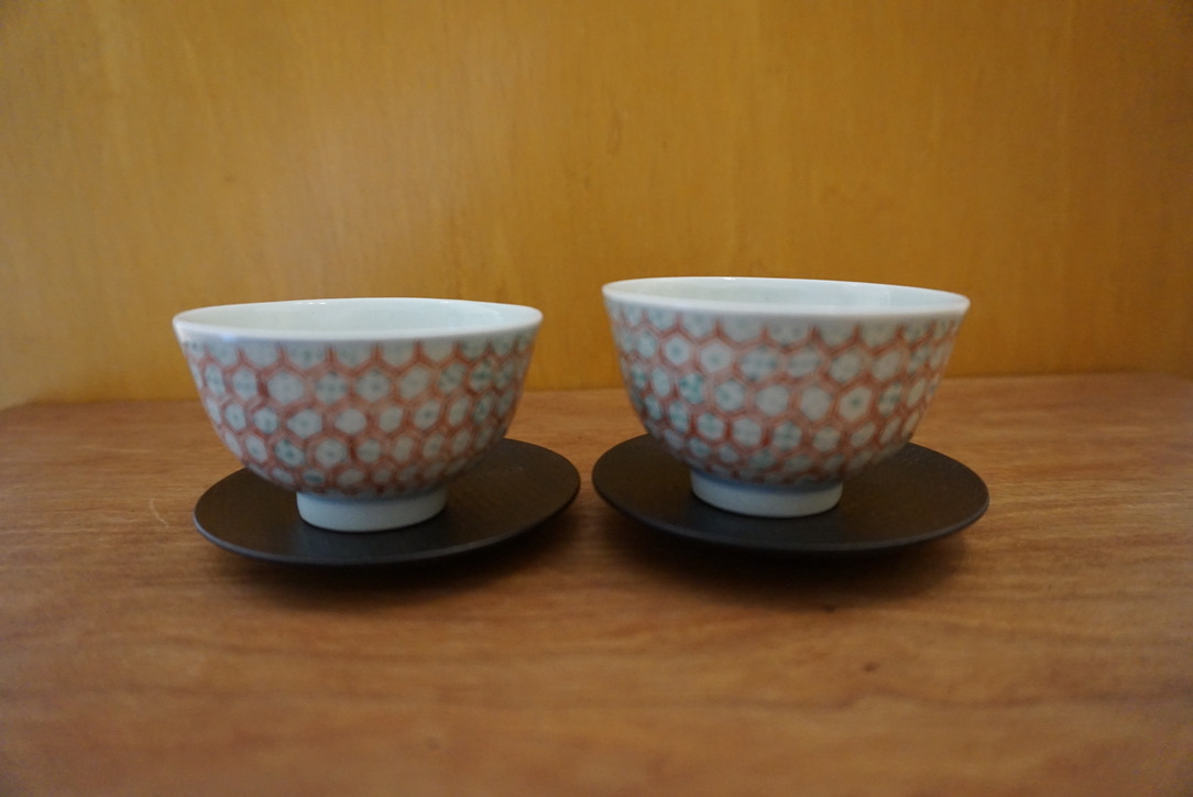 工房くさなぎさんの拭き漆豆皿と茶杯_b0132442_13450646.jpeg