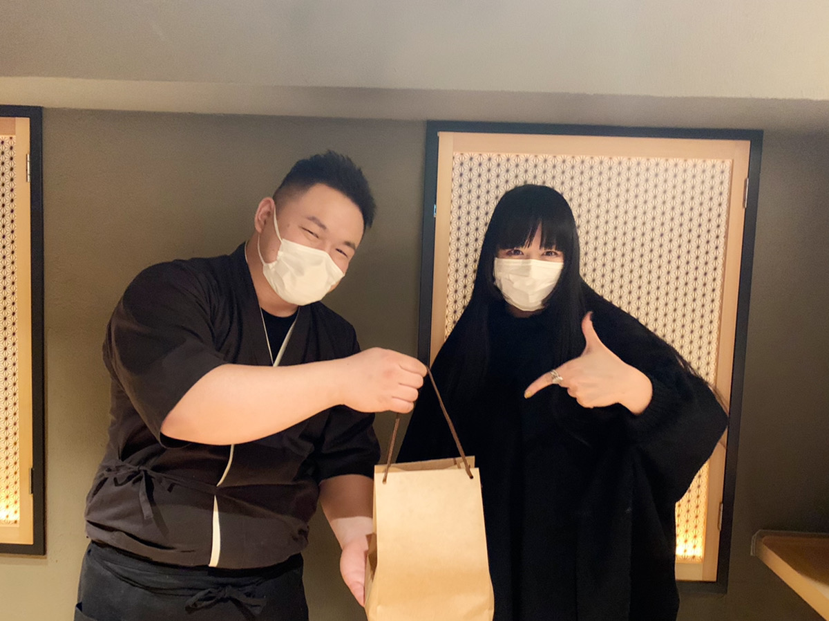 【テイクアウト情報】渋谷「熟成鮨 万」_f0232060_16292280.jpg