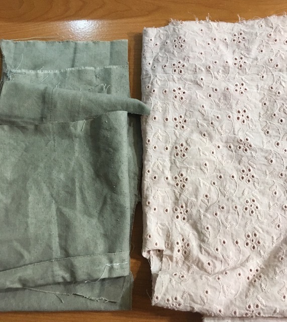 草木染めの失敗作でマスクを作る_e0350971_14282681.jpg