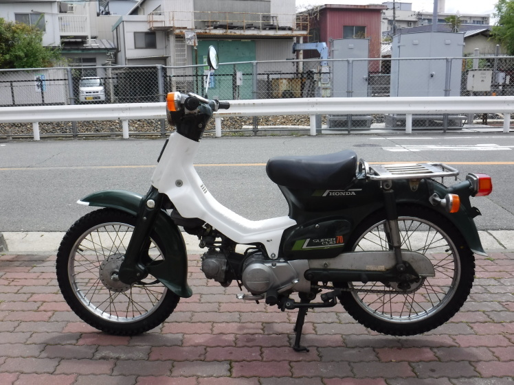 スーパーカブ70改90 林道仕様中古車 モーターヘッド サイクルショップ