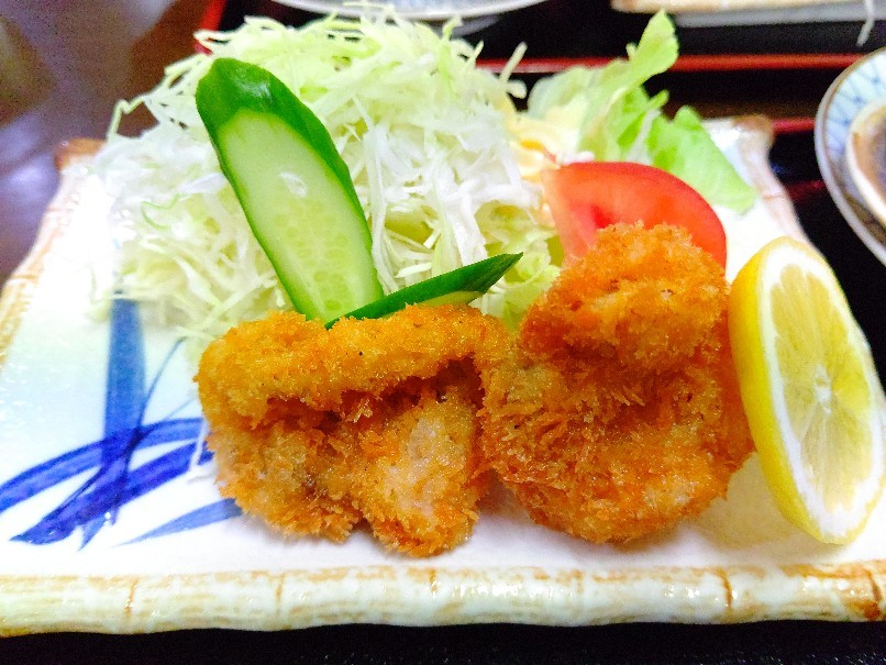伊良湖亭の大あさり定食 渥美半島 Emily Diary