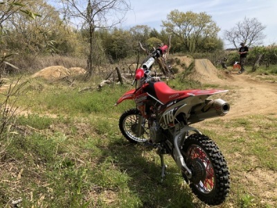 CRF110Fマニュアルクラッチ化_c0035980_23572071.jpeg