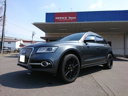 Audi Q5 ローダウン eibach : オフィスティーズ スタッフブログ