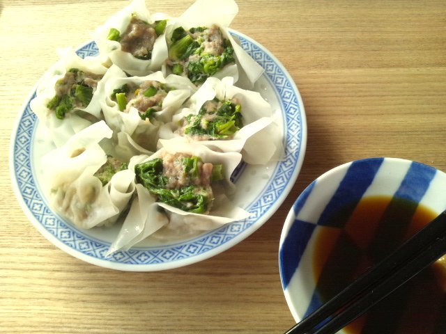 菜の花のシュウマイ Minha Praia