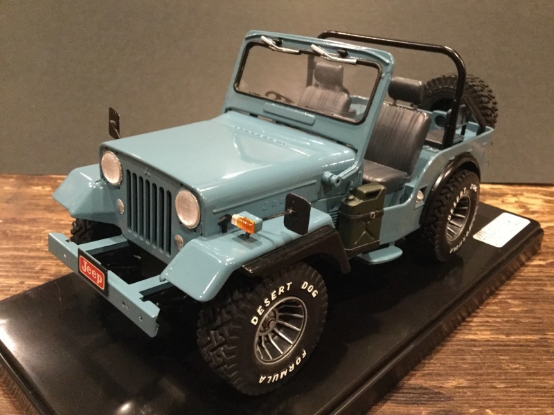 三菱 ジープ H-J58 ③ (日本模型 1/20 ) : MATCHBOX 三菱 ジープ H-J58 ③ (日本模型 1/20 ) : MATCHBOX