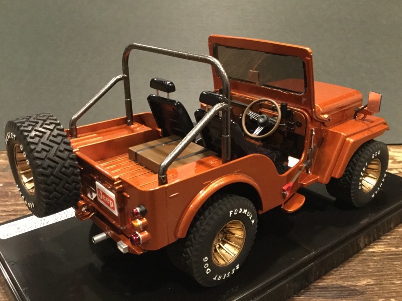 三菱 ジープ H-J58 ③ （日本模型 1/20 ) : MATCHBOX