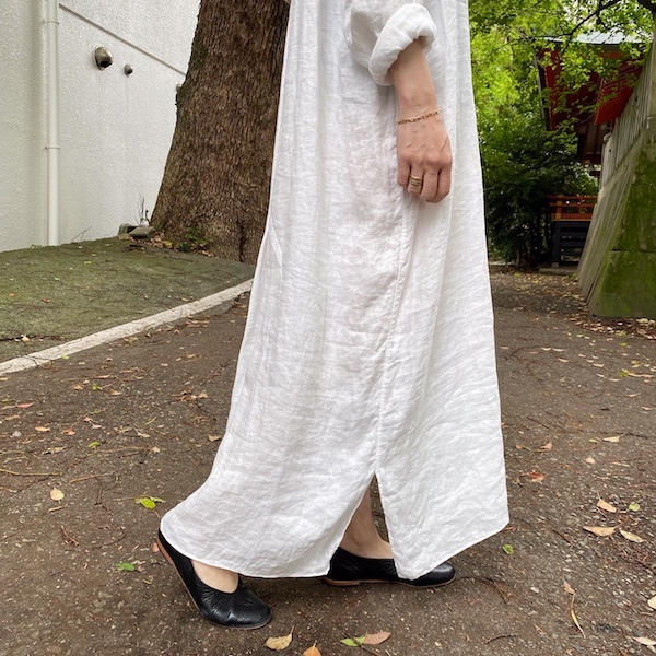 別注シャツワンピース　COMOLI_d0364239_19111421.jpg
