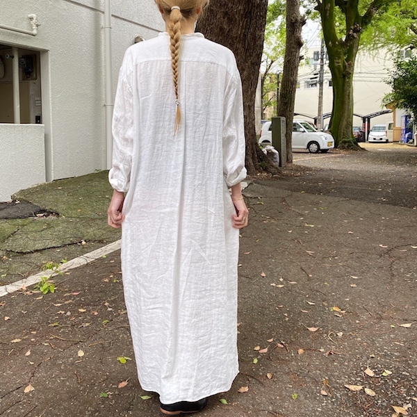 別注シャツワンピース COMOLI_d0364239_19113105.jpg