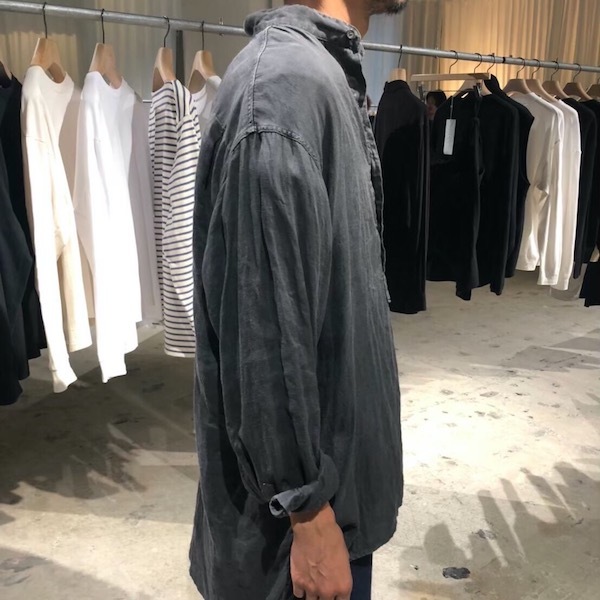 別注シャツワンピース COMOLI_d0364239_19144617.jpg