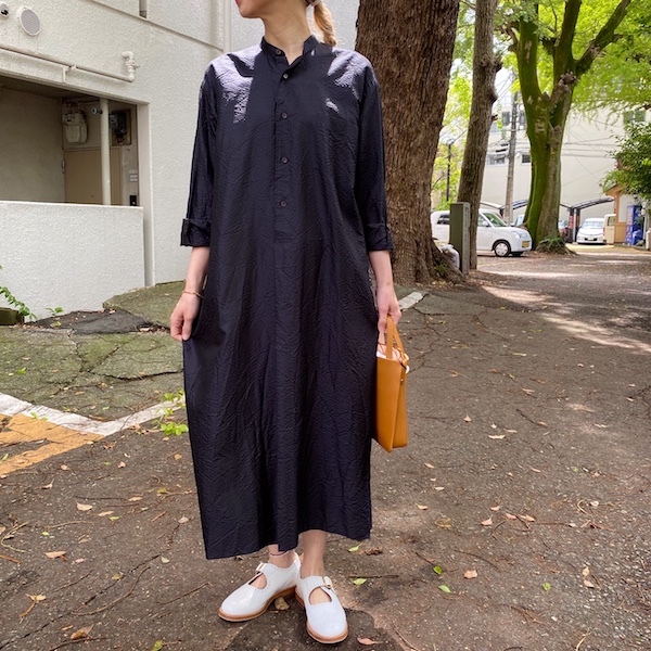別注シャツワンピース COMOLI_d0364239_19150954.jpg