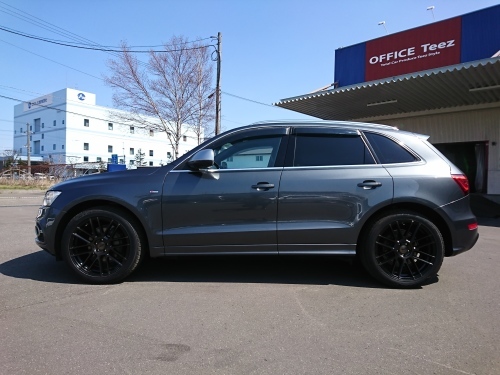 Audi Q5 ローダウン eibach : オフィスティーズ スタッフブログ
