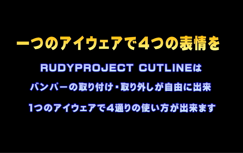 2020年RUDYPROJECT(ルディプロジェクト)新作リムレスシールドレンズサングラスCUTLINE(カットライン)入荷！_c0003493_15073740.jpg