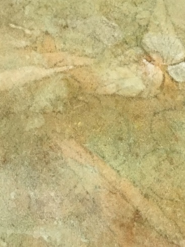 純金泥の使用方法。 : 『一日一畫』 日本画家池上紘子