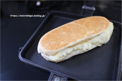 残り物がご馳走 身の丈ホットサンド_e0343145_21411729.jpg