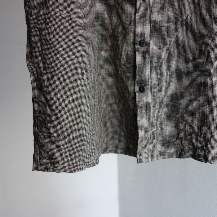 6月の製作 / classic linen artisanal vest_e0130546_13014829.jpg