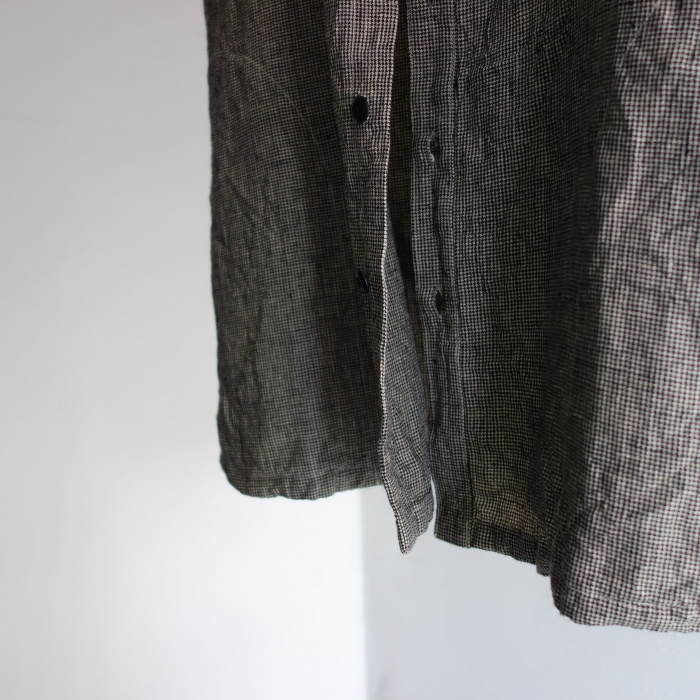 6月の製作 / classic linen artisanal vest_e0130546_13033820.jpg