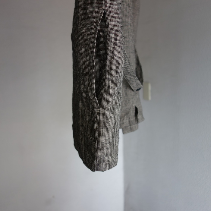 6月の製作 / classic linen artisanal vest_e0130546_13044120.jpg