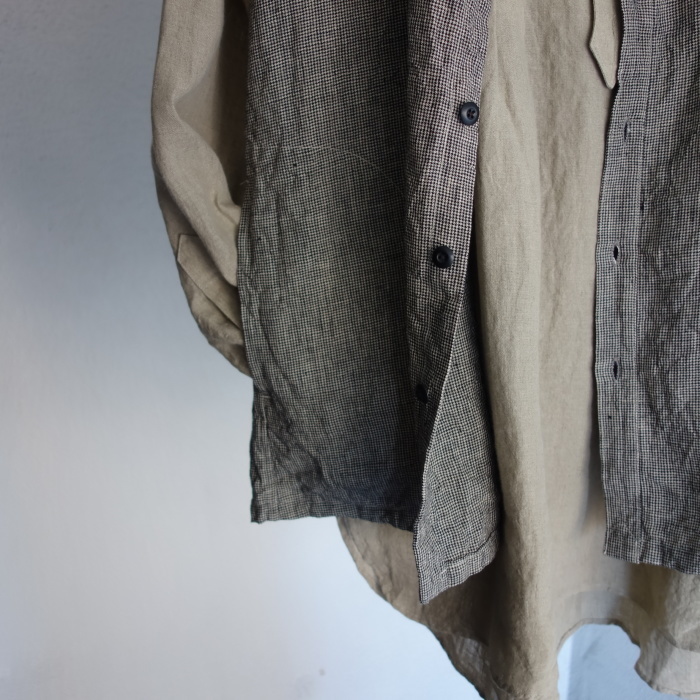 6月の製作 / classic linen artisanal vest_e0130546_13055942.jpg