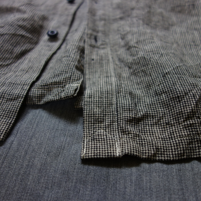 6月の製作 / classic linen artisanal vest_e0130546_13074074.jpg