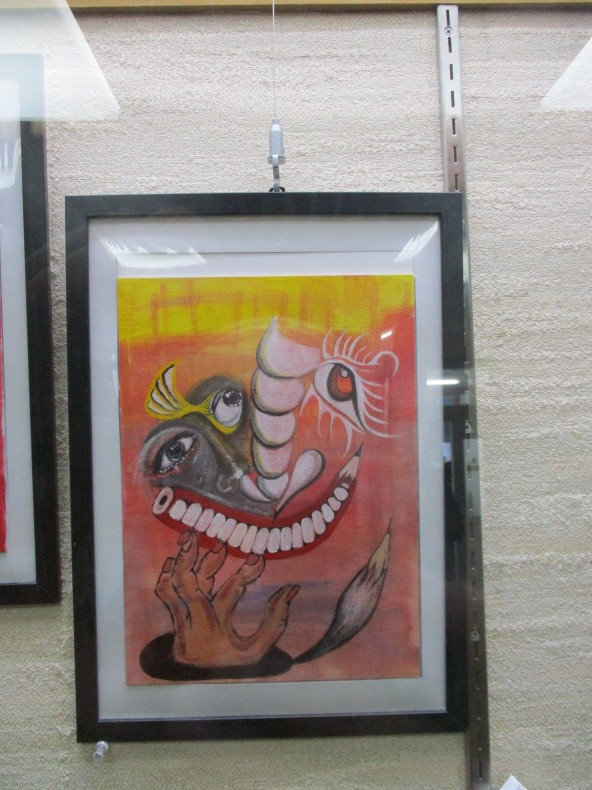 とても面白い絵を描く方に出会いました！ : ドングリマン絵画造形教室