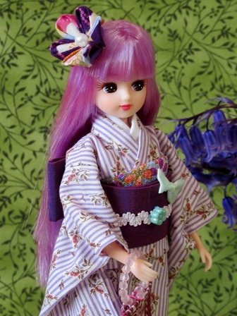 Tsukiko リカちゃん カスタムドール 茶髪 紫 Www Vanwertfamilyphysicians Com
