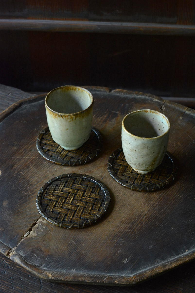 「吉田佳道 竹の花籠展」コースター四ツ目黒_d0087761_22443270.jpg