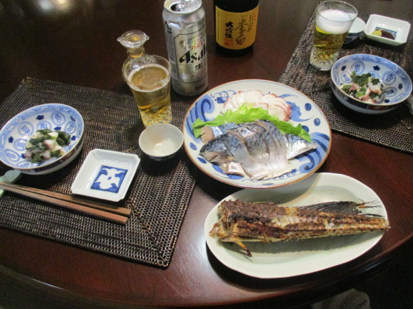 スパも今日からクローズ&Sさんからのお魚類のプレゼント_a0279743_13144651.jpg