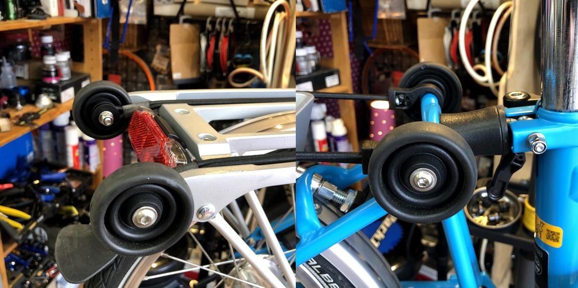 BROMPTON RIDEAチェーンテンショナー RIDEAイージーホイール交換