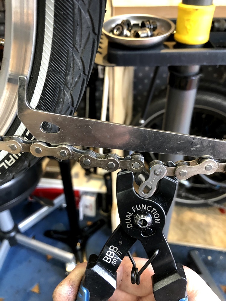 BROMPTON RIDEAチェーンテンショナー RIDEAイージーホイール交換 BROMPTON RIDEAチェーンテンショナー RIDEAイージーホイール交換