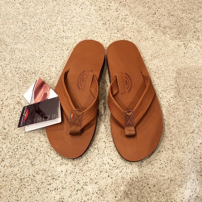 レインボーサンダル*訳あり新品*レザービーチサンダル*O4305 RAINBOW SANDALS SANDALS(レインボーサンダル)ビーチサンダル