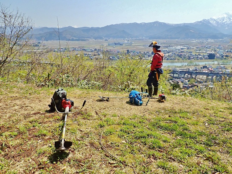 浦佐の西山尾根で\"柴刈り作業\"でした_c0336902_21283422.jpg