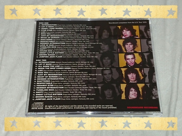4/26宣言下19日目(休日9日目) THE ROLLING STONES / COMPLETE LACERATED_b0042308_00174297.jpg