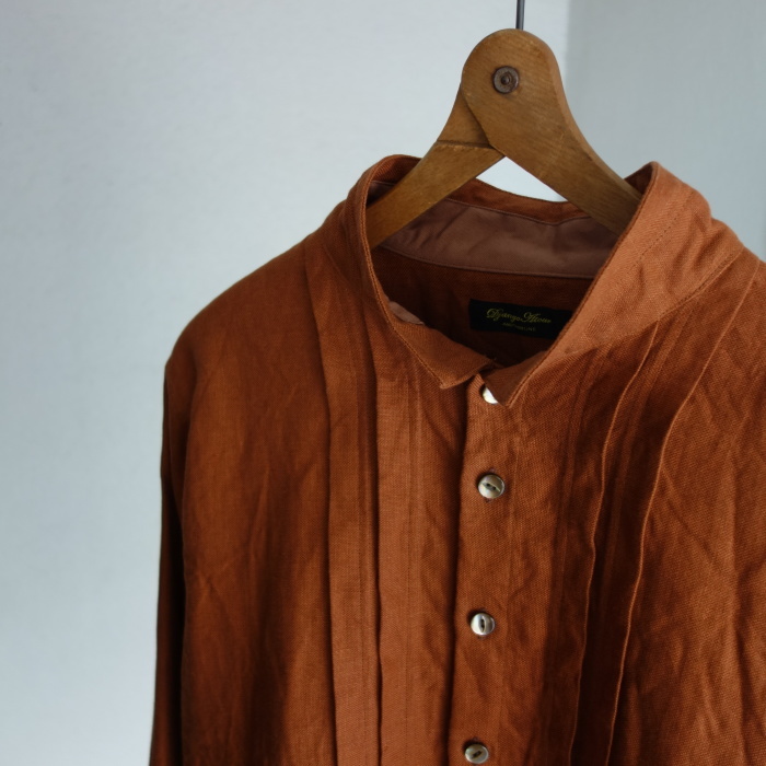 7月の製作 / french victorians heavylinen shirt / 別注品_e0130546_15221547.jpg
