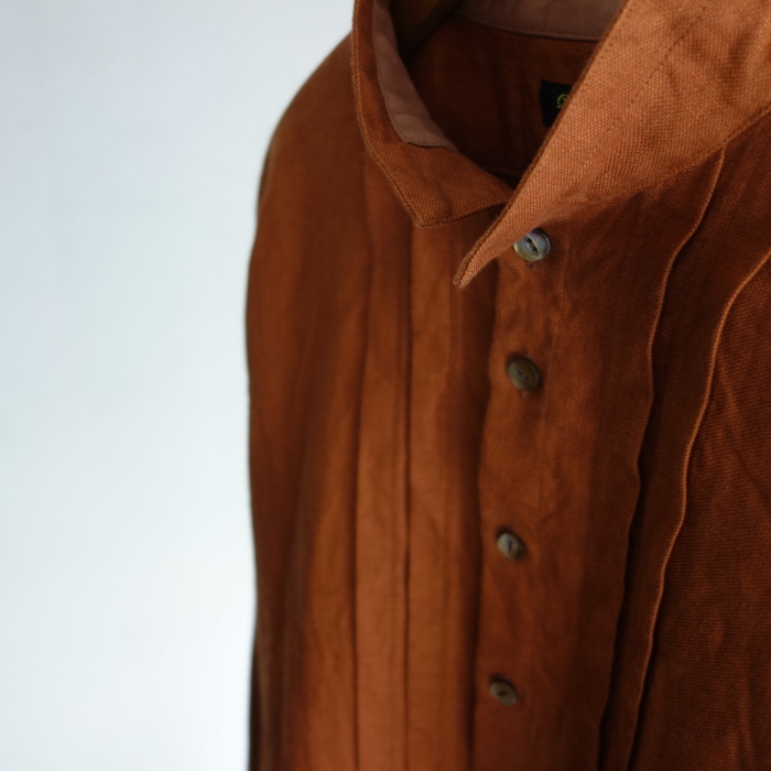 7月の製作 / french victorians heavylinen shirt / 別注品_e0130546_15233275.jpg