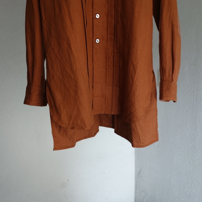 7月の製作 / french victorians heavylinen shirt / 別注品_e0130546_15242708.jpg